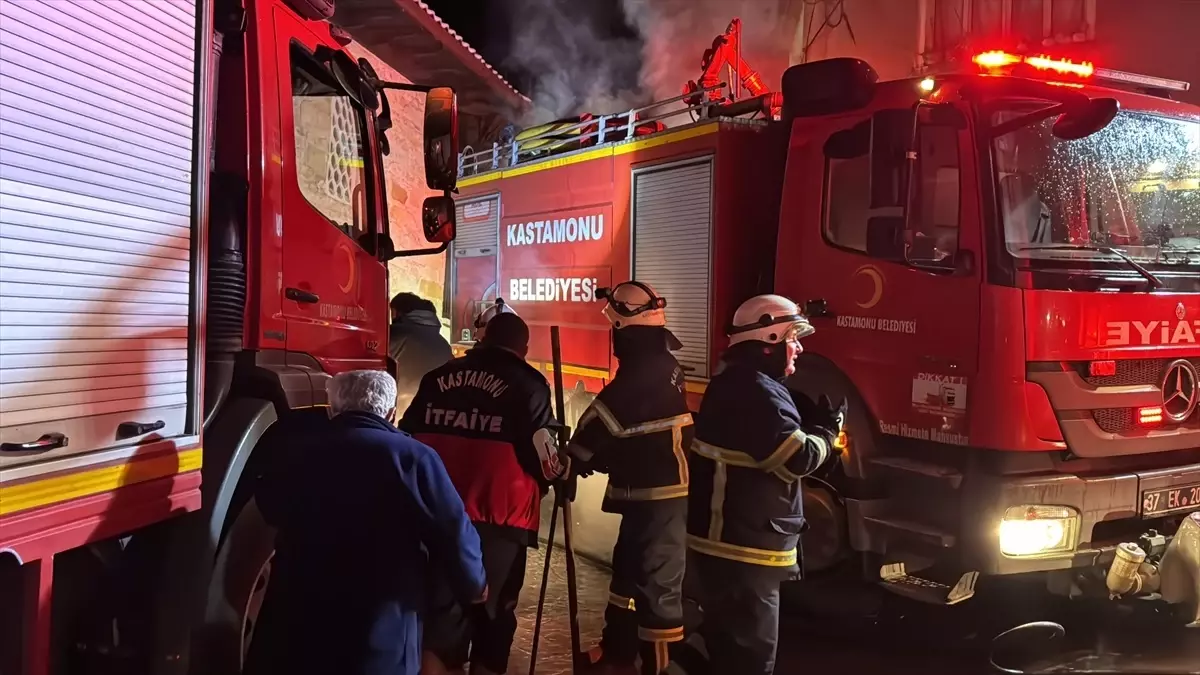 Kastamonu’da Yangın: İki Ev Zarar Gördü